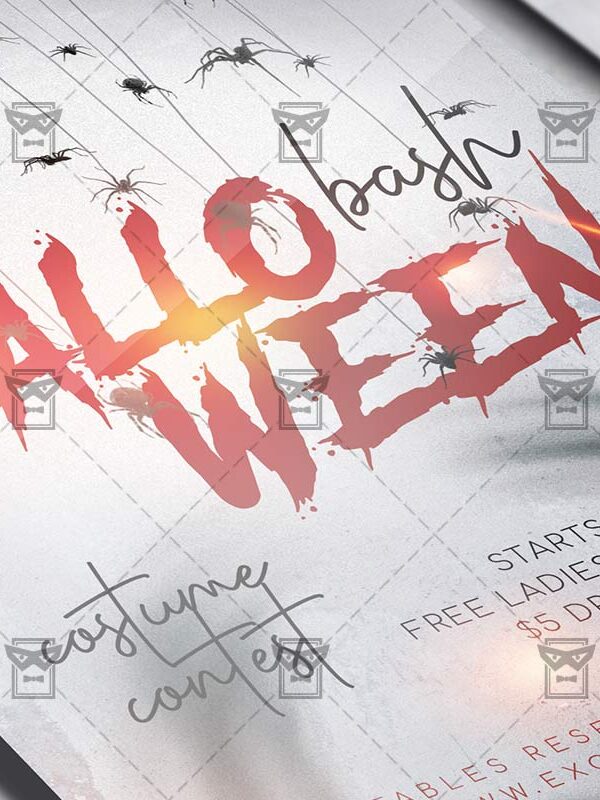 Halloween Bash - Flyer PSD Template