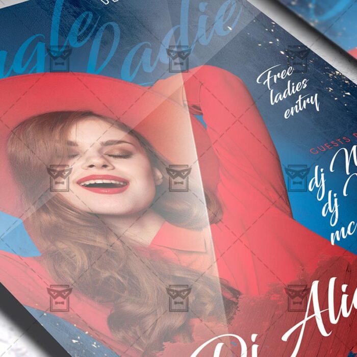 Single Ladies - Flyer PSD Template