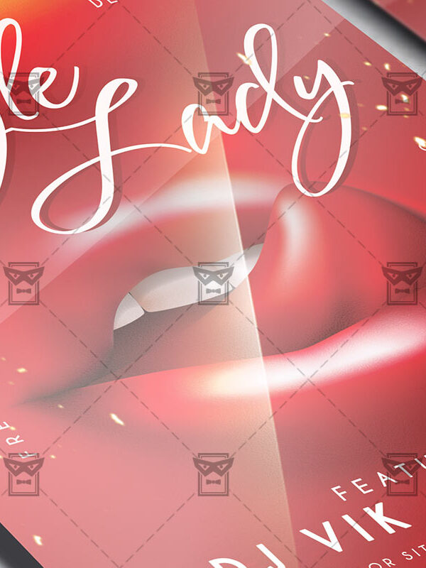 Single Lady - Flyer PSD Template