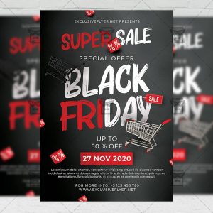 Black Friday - Flyer PSD Template