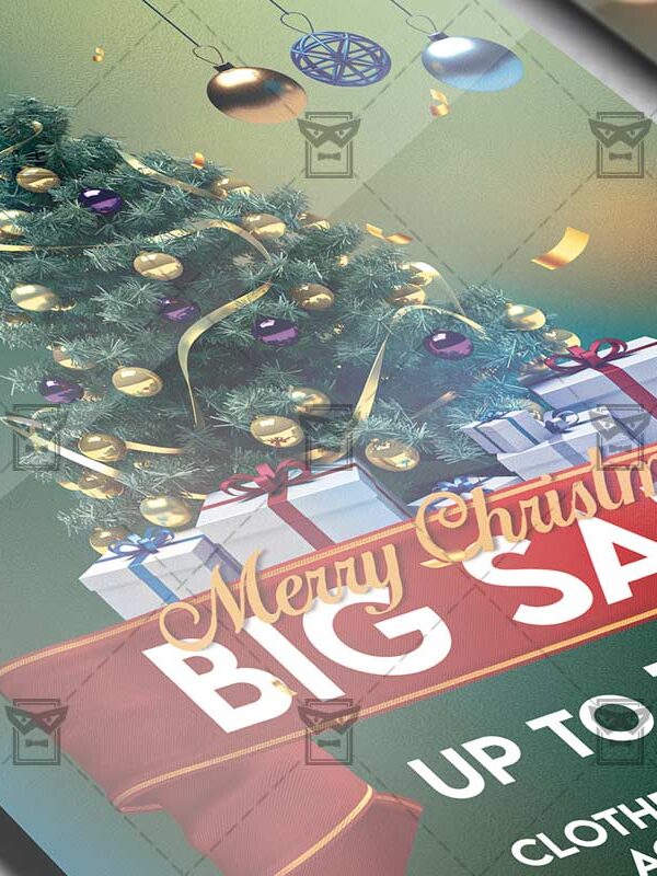 Merry Christmas - Flyer PSD Template