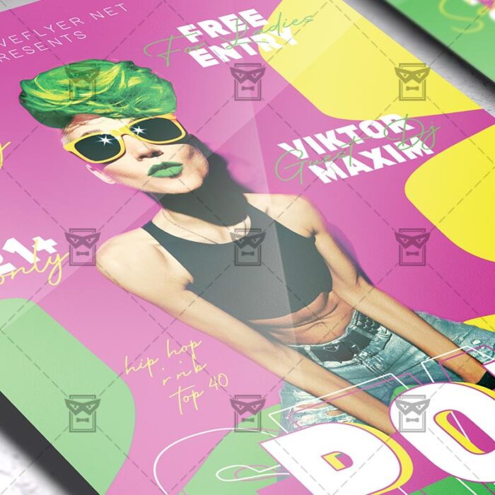 Pop Star - Flyer PSD Template