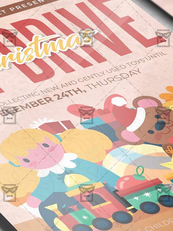 Toys Drive - Flyer PSD Template