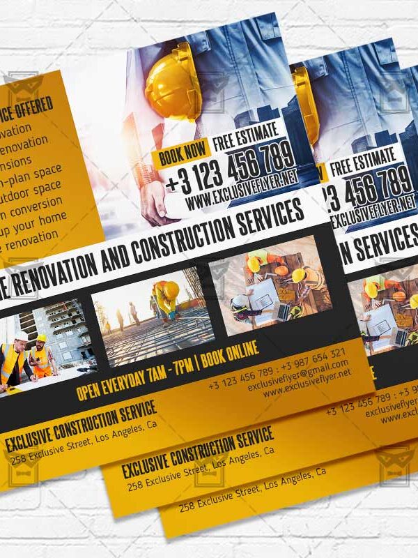 Home Developers - Flyer PSD Template