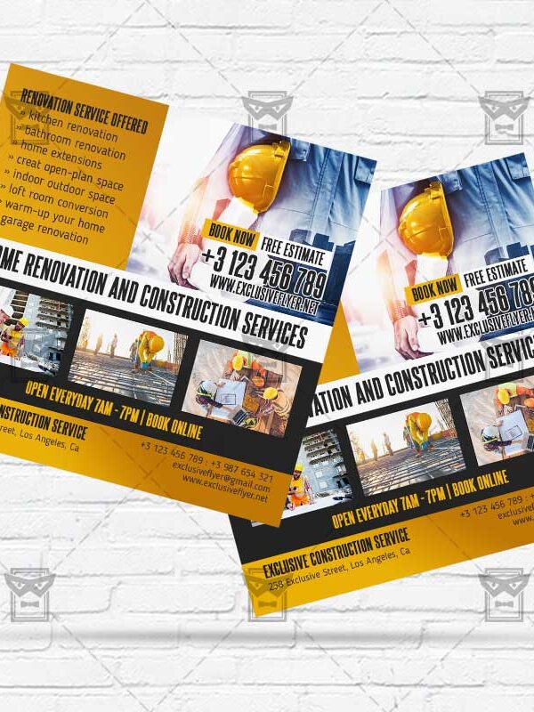 Home Developers - Flyer PSD Template