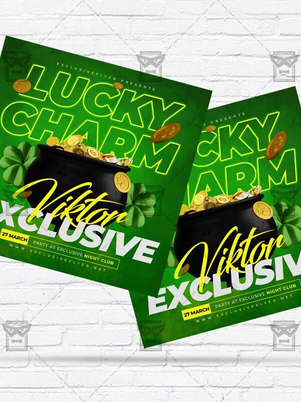 Lucky Charm - Flyer PSD Template