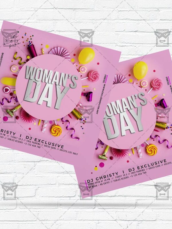 Woman International Day - Flyer PSD Template