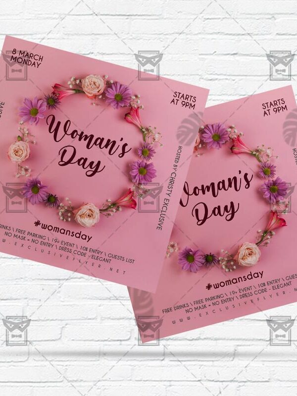 Womans Day - Flyer PSD Template