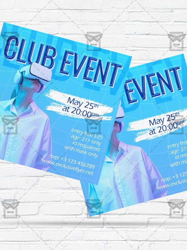 Club Event - Flyer PSD Template