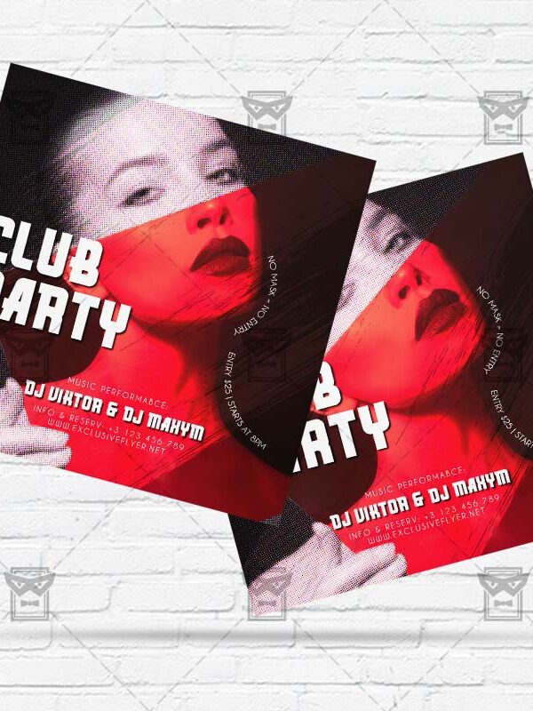 Club Party - Flyer PSD Template