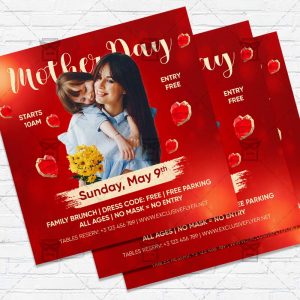 Mother Day - Flyer PSD Template