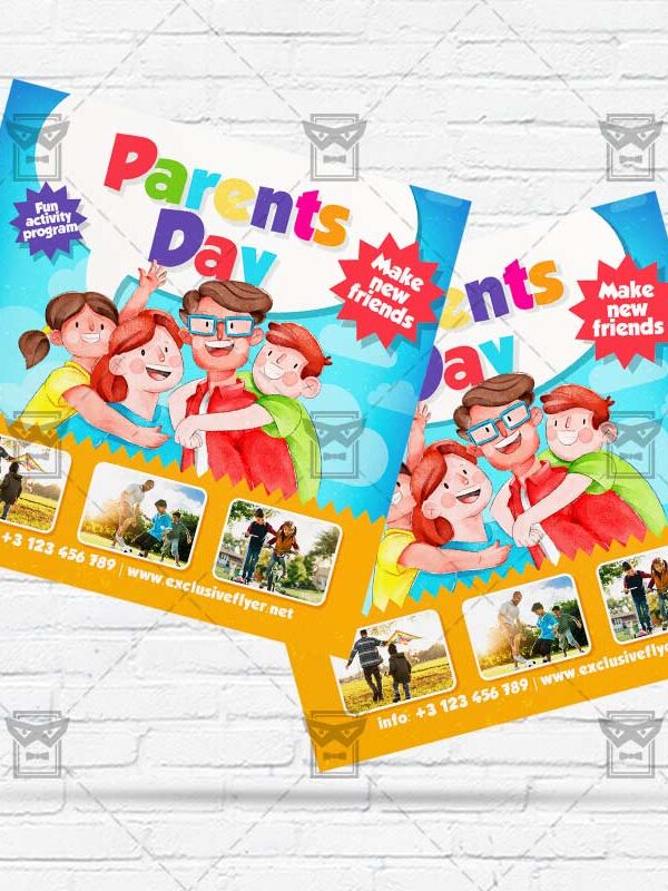 Parents Day - Flyer PSD Template