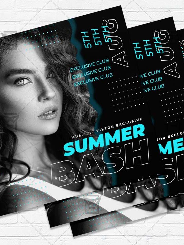 Summer Bash - Flyer PSD Template