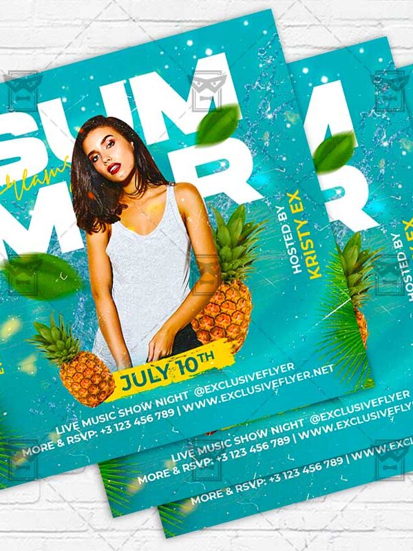 Summer Dreams - Flyer PSD Template