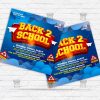 Back to School - Flyer PSD Template