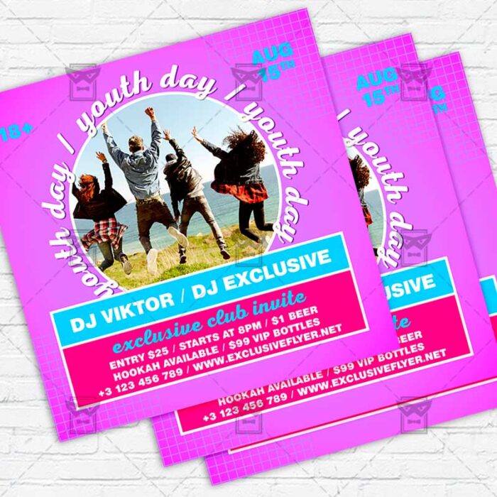 Youth Day - Flyer PSD Template