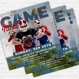 Game Night - Flyer PSD Template