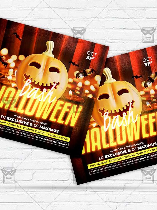 Halloween Bash - Flyer PSD Template
