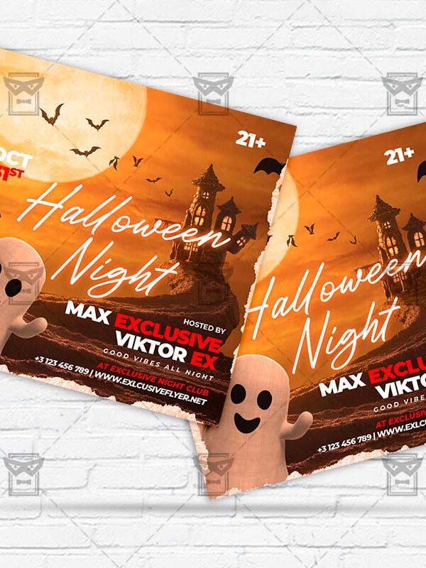 Halloween Night - Flyer PSD Template