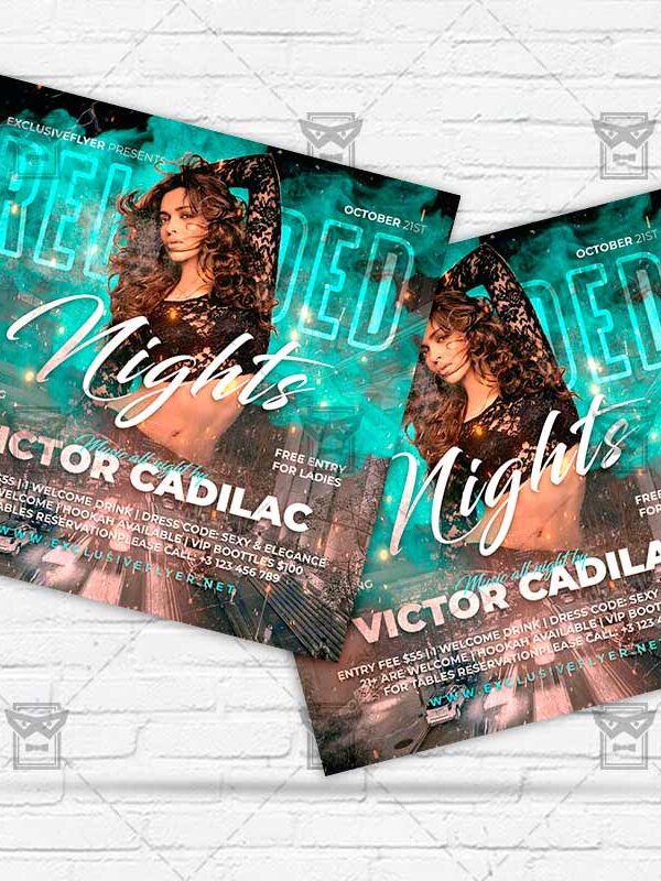 Reloaded Nights - Flyer PSD Template