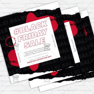 Black Friday Mega Sale - Flyer PSD Template | ExclusiveFlyer