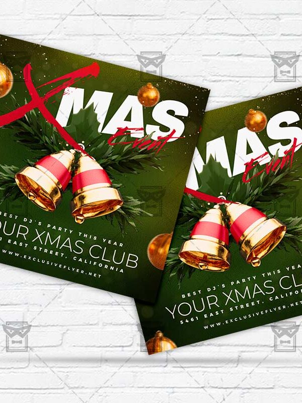 Christmas Event - Flyer PSD Template | ExclusiveFlyer