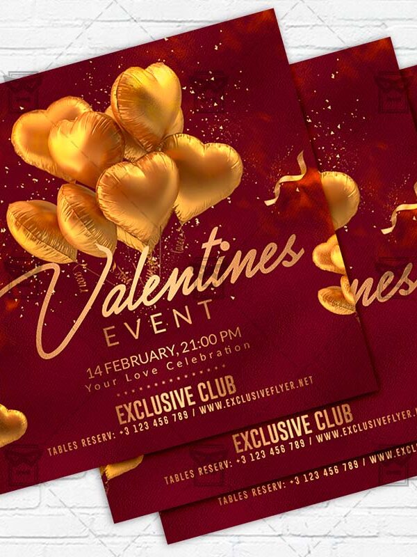 Love Event - Flyer PSD Template | ExclusiveFlyer