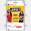 Download Jersey Party Flyer PSD Template ExclusiveFlyer