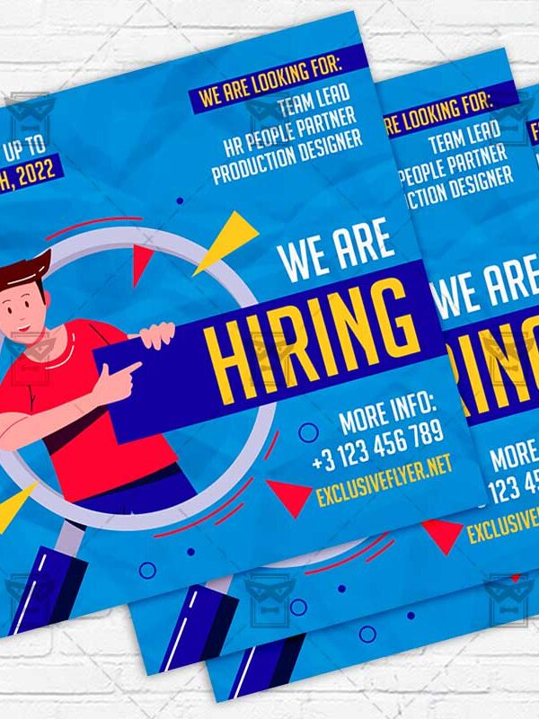 Join Our Team - Flyer PSD Template | ExclusiveFlyer