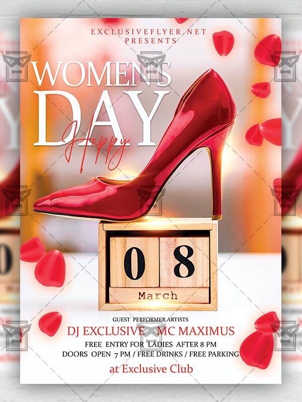 International Womens Day - Flyer PSD Template | ExclusiveFlyer