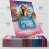 Spring Break - Flyer PSD Template | ExclusiveFlyer