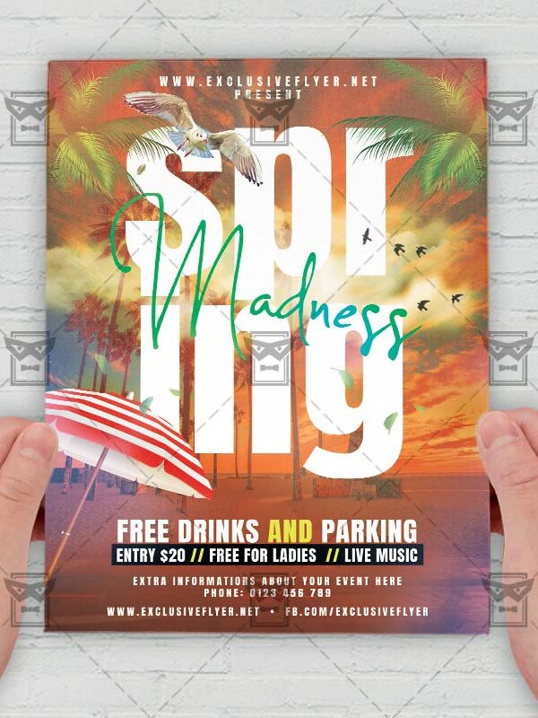 Spring Madness - Flyer PSD Template | ExclusiveFlyer