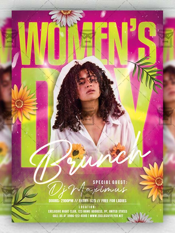 Womens Day - Flyer PSD Template | ExclusiveFlyer