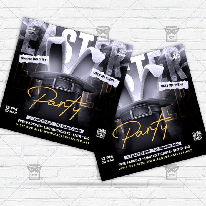 Download Easter Event PSD Template 2