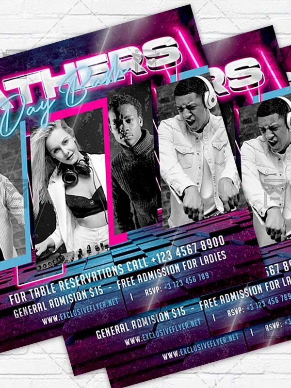 Fathers Day Bash - Flyer PSD Template | ExclusiveFlyer