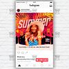 Summer Madness - Flyer PSD Template | ExclusiveFlyer