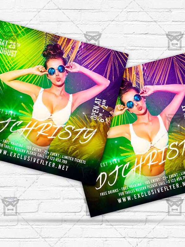 Summer Mood - Flyer PSD Template | ExclusiveFlyer