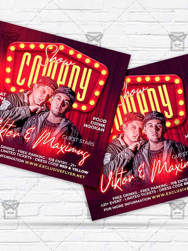 Comedy Show - Flyer PSD Template | ExclusiveFlyer