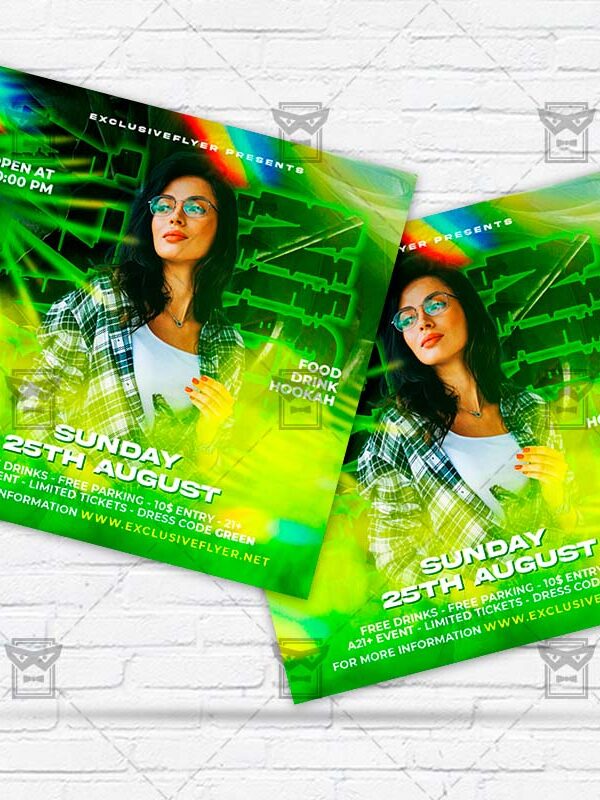 Crazy Night - Flyer PSD Template | ExclusiveFlyer