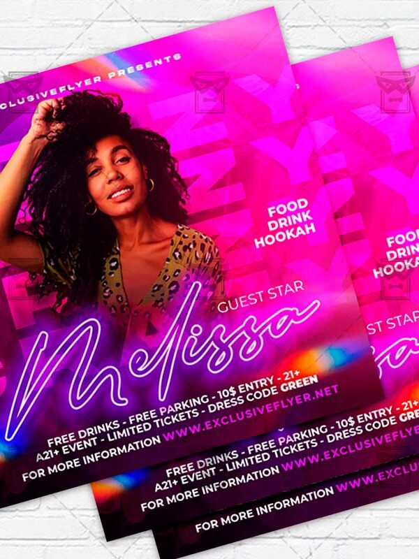 Crazy Party - Flyer PSD Template | ExclusiveFlyer