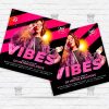 Dj Vibes - Flyer PSD Template | ExclusiveFlyer