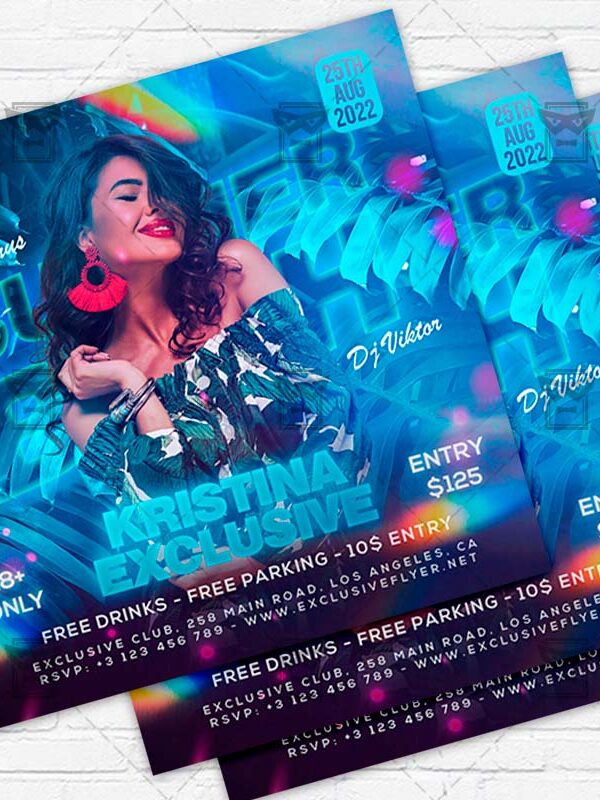 Tropical Bash - Flyer PSD Template | ExclusiveFlyer