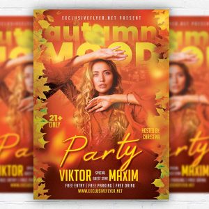 Autumn Mood - Flyer PSD Template | ExclusiveFlyer