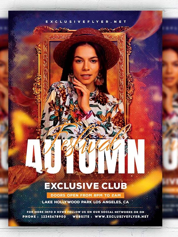 Autumn Festival - Flyer PSD Template | ExclusiveFlyer