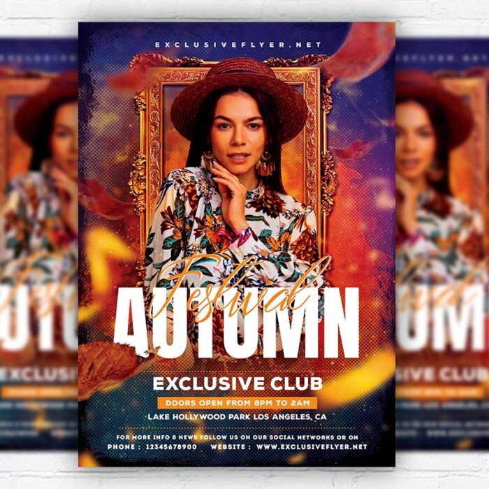 Autumn Festival - Flyer PSD Template | ExclusiveFlyer