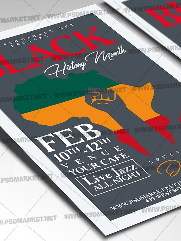 Download Black History Month Card Printable Template 2