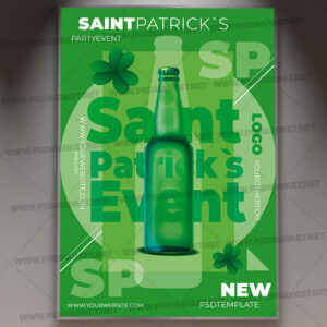 Download Club Saint Patricks Event Card Printable Template 1