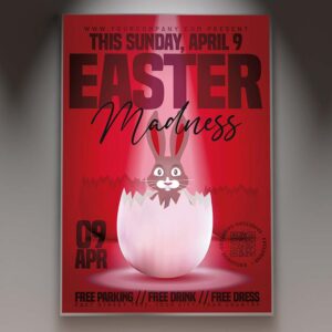 Download Easter 2023 Card Printable Template 1