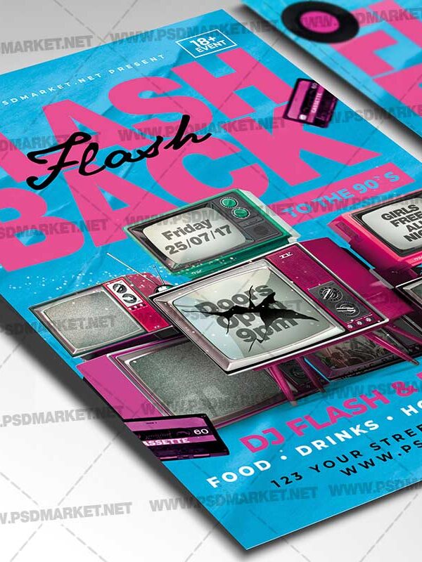 Download Flash Back Card Printable Template 2