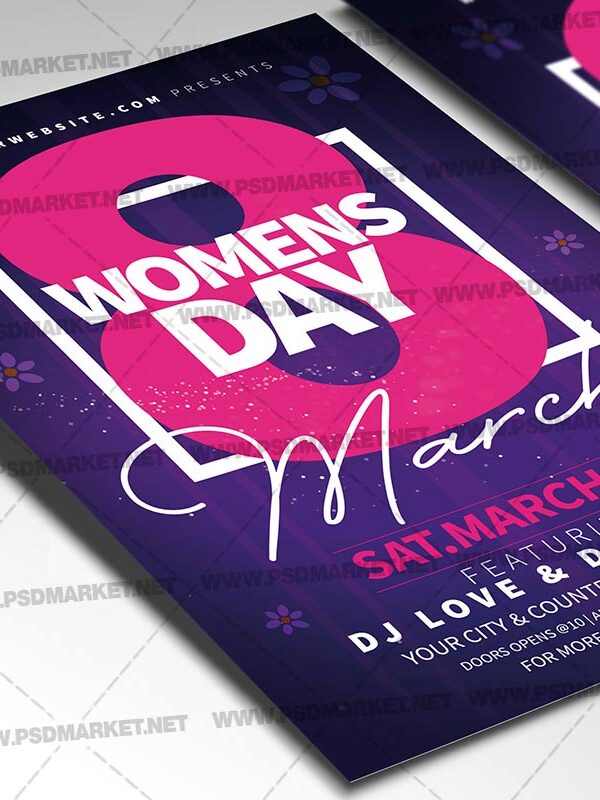 Download Happy Womens Day Card Printable Template 2